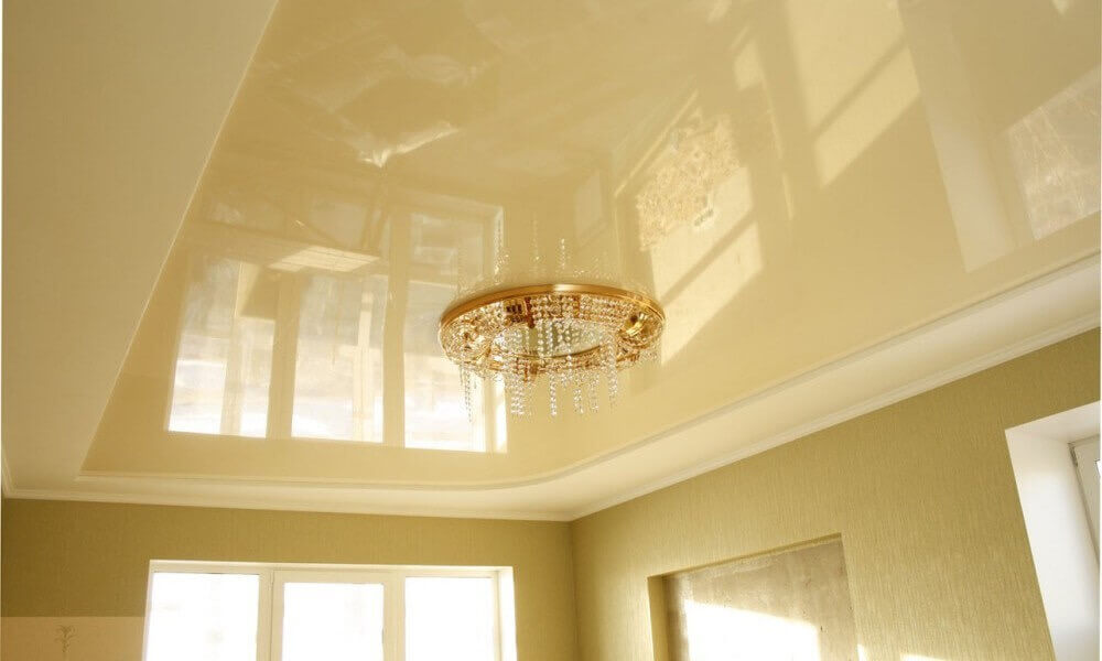 Глянцевые натяжные потолки — идеи для малых комнат, Кишинёв