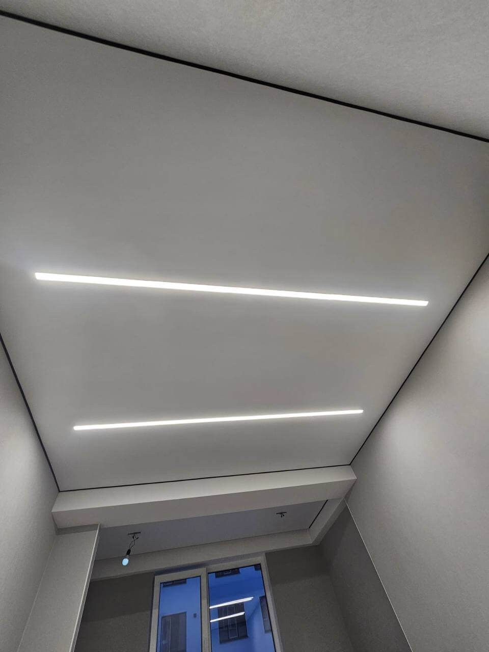 Монтаж световых линий